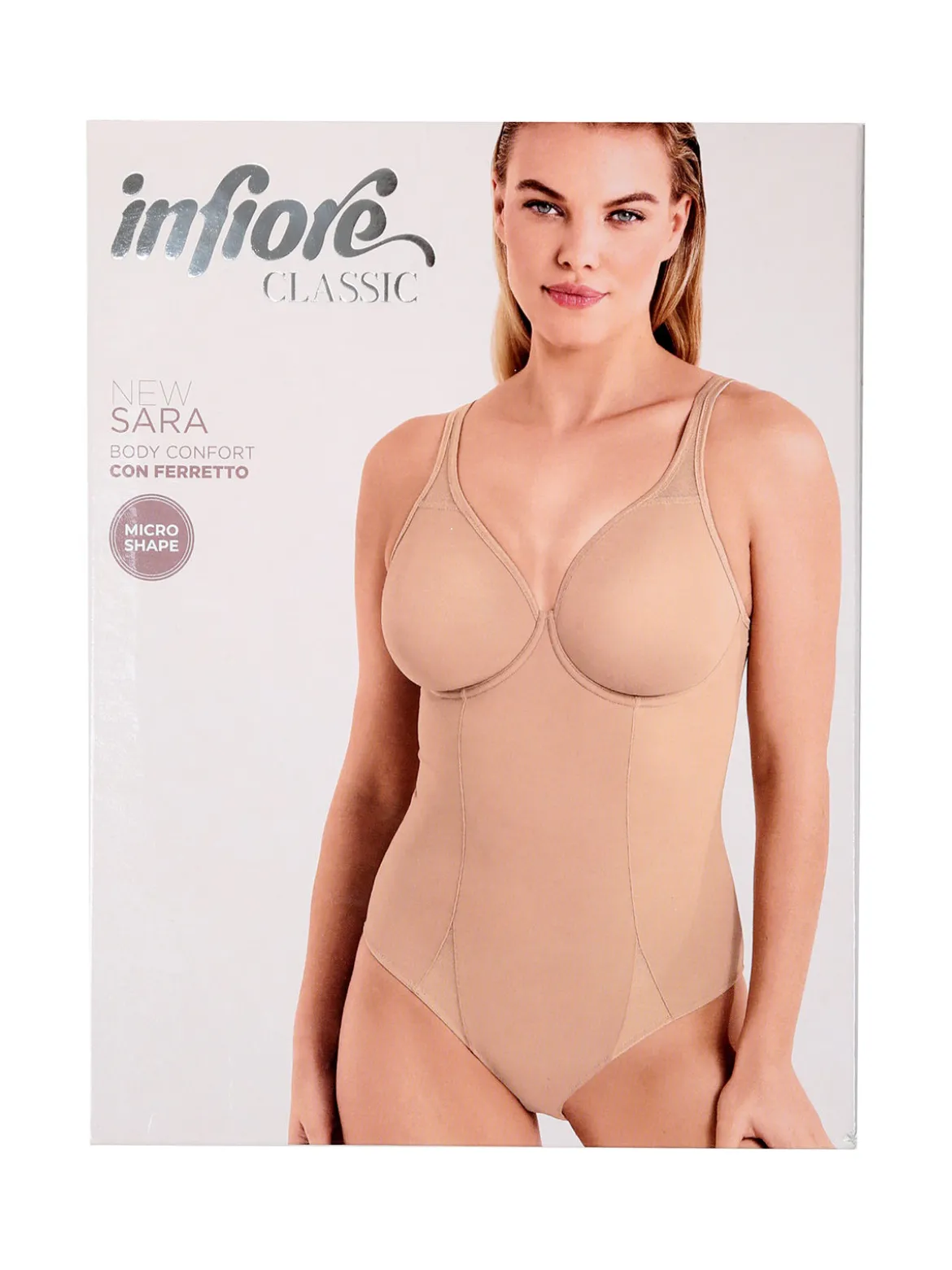 Infiore NEW SARA Body confort con ferretto, coppa C