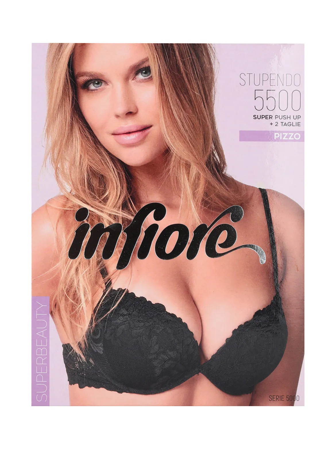 Infiore 5500 Reggiseno super push up in pizzo
