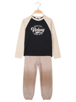 Injuly Completo 2 pezzi da bambina maglietta + pantaloni