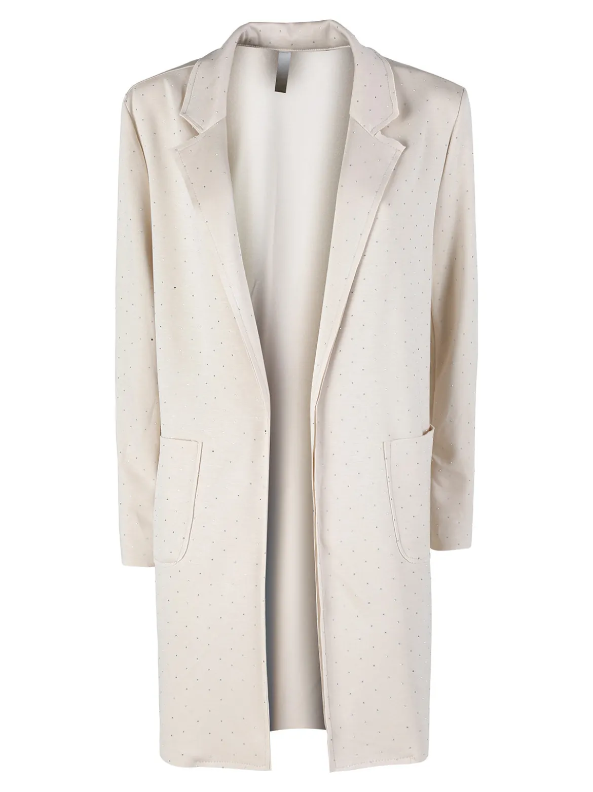 Insta Firenze Blazer donna oversize con strass