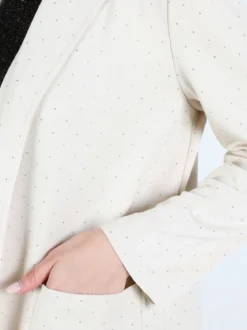 Insta Firenze Blazer donna oversize con strass