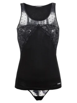 Intimami Coordinato intimo nero con pizzo