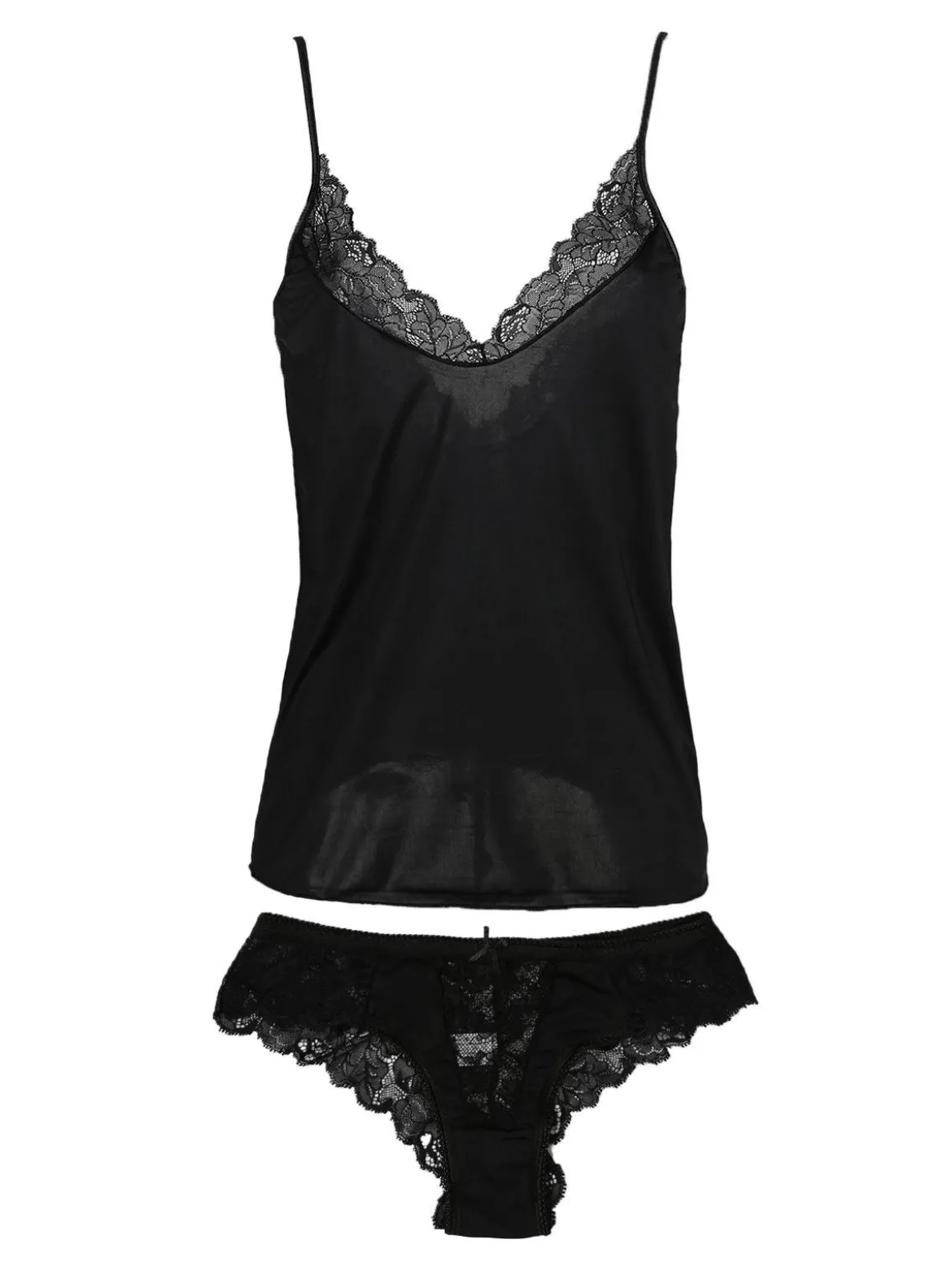 Intimami Coordinato intimo Top con pizzo + brasiliana