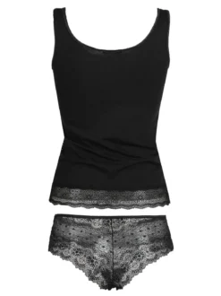 Intimami Coordinato intimo top + culotte in pizzo