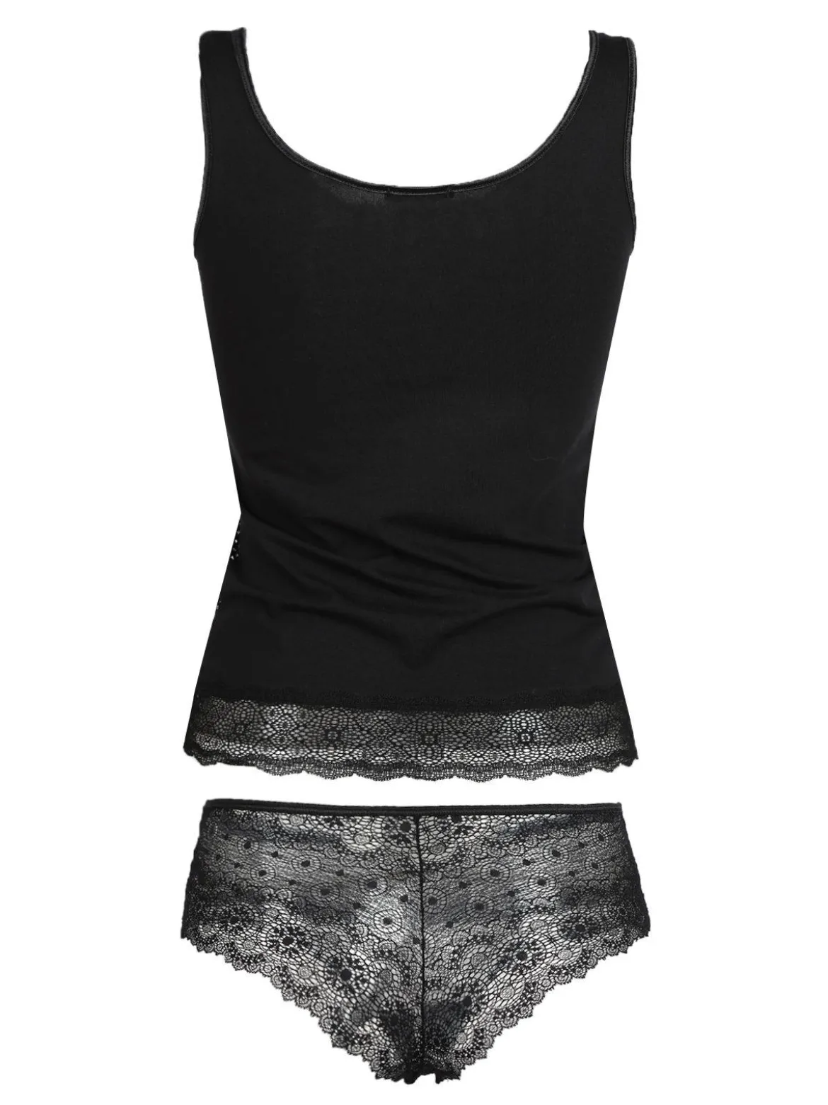 Intimami Coordinato intimo top + culotte in pizzo