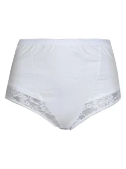 Intimami Culotte in cotone con pizzo