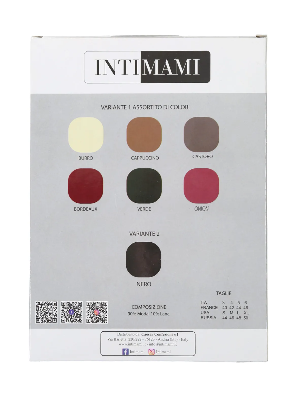 Intimami Maglia donna a maniche lunghe in misto lana con scollo a barca - grigio scuro