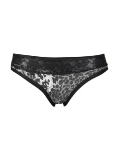 Intimami Slip donna animalier con pizzo
