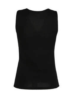 Intimami Top donna a spalla larga con pizzo in cotone bielastico