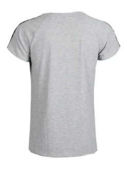 Intimami T-shirt mezza manica con strisce laterali