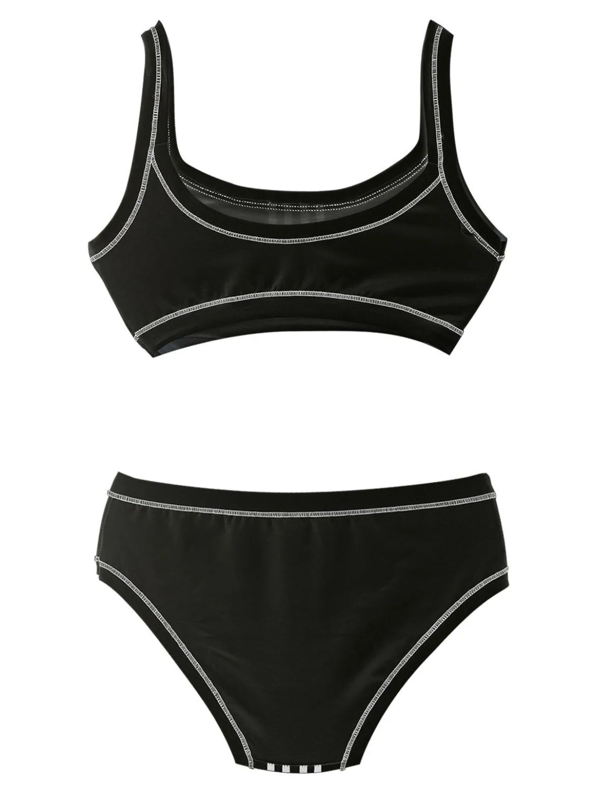 Intimy Girl Coordinato intimo bambina top+slip con stampa scritta
