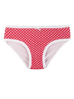 Intimy Girl Slip bambina con stampa pois