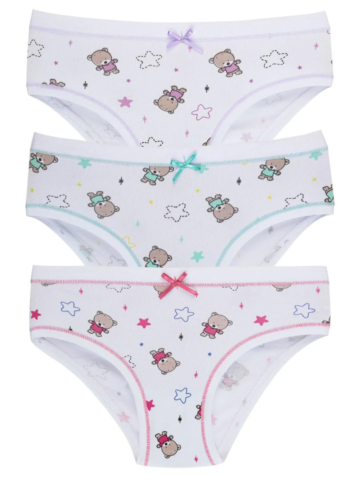 Intimy Girl Slip bambina in cotone Confezione 3 pezzi