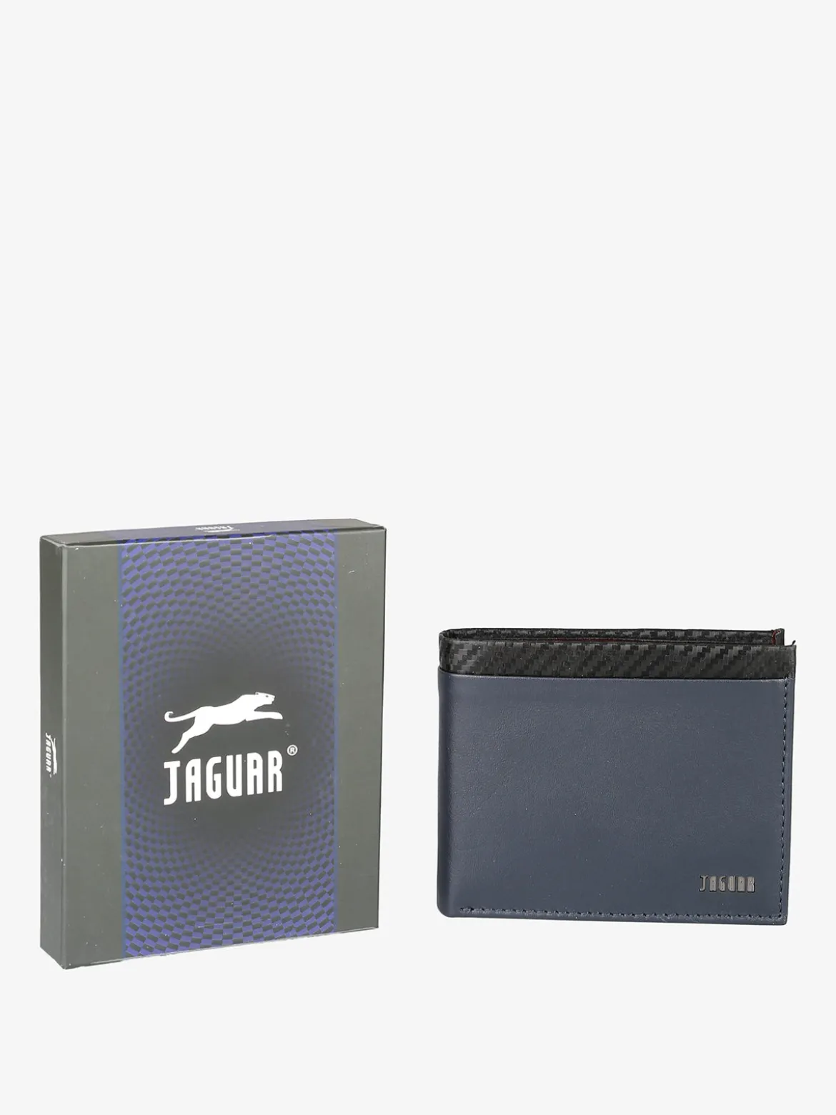 Jaguar Portafoglio uomo in pelle - blu