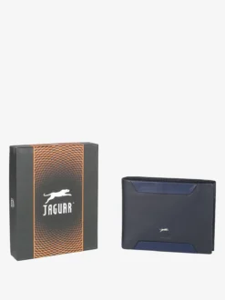 Jaguar Portafoglio uomo in pelle - blu