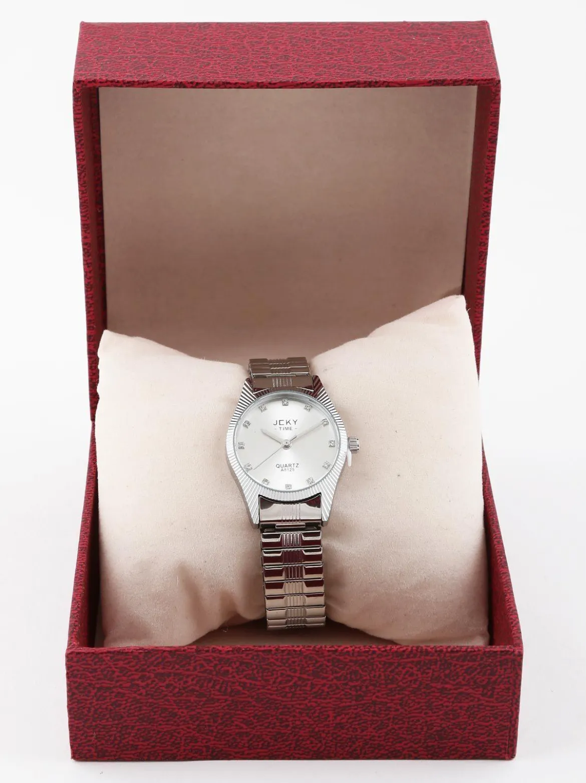 Jcky Orologio da polso con cinturino elastico