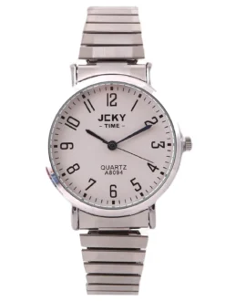 Jcky Orologio da polso uomo con cinturino elastico