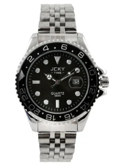 Jcky Orologio da polso uomo con datario