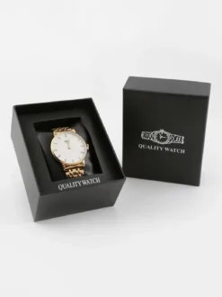 Jcky Orologio uomo da polso con cinturino in acciaio