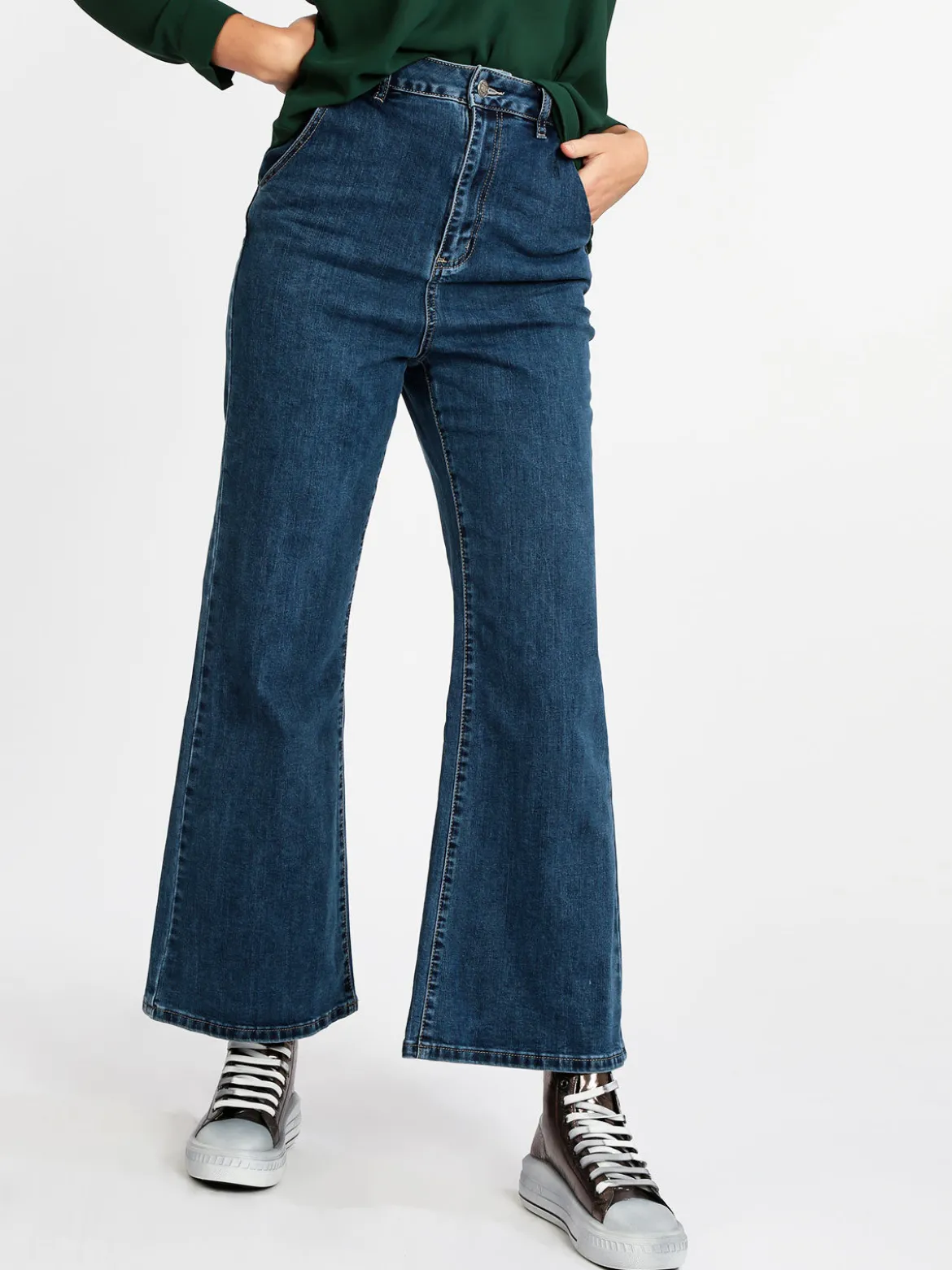 Jeans Louise Francoise Jeans donna a zampa