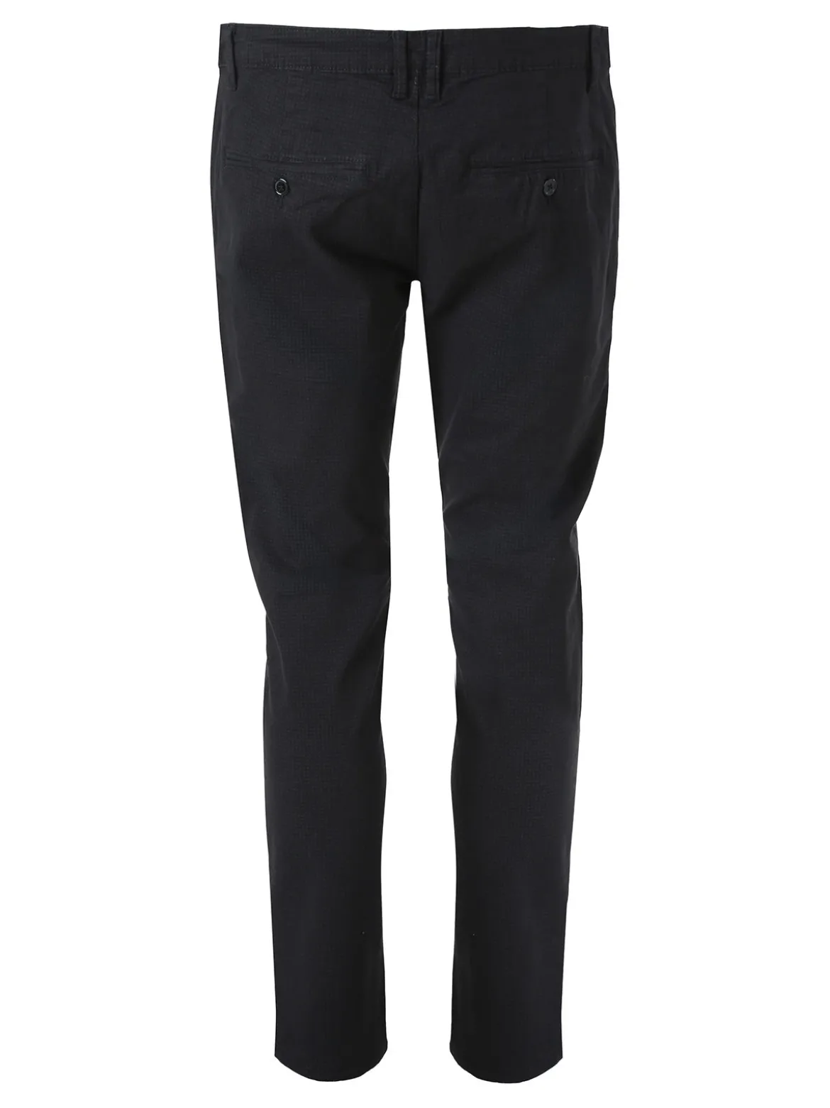 Jeans Yesed Pantaloni da uomo slim fit in cotone con stampa texture - nero