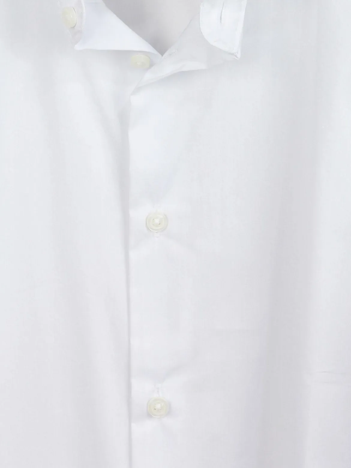 J.E. Mc Collum Camicia bianca a maniche lunghe classic fit