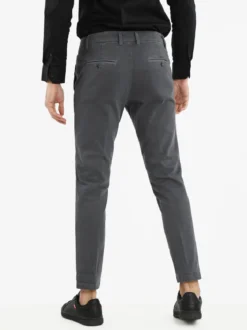 J.E. Mc Collum Pantaloni slim fit da uomo in cotone taglie grandi
