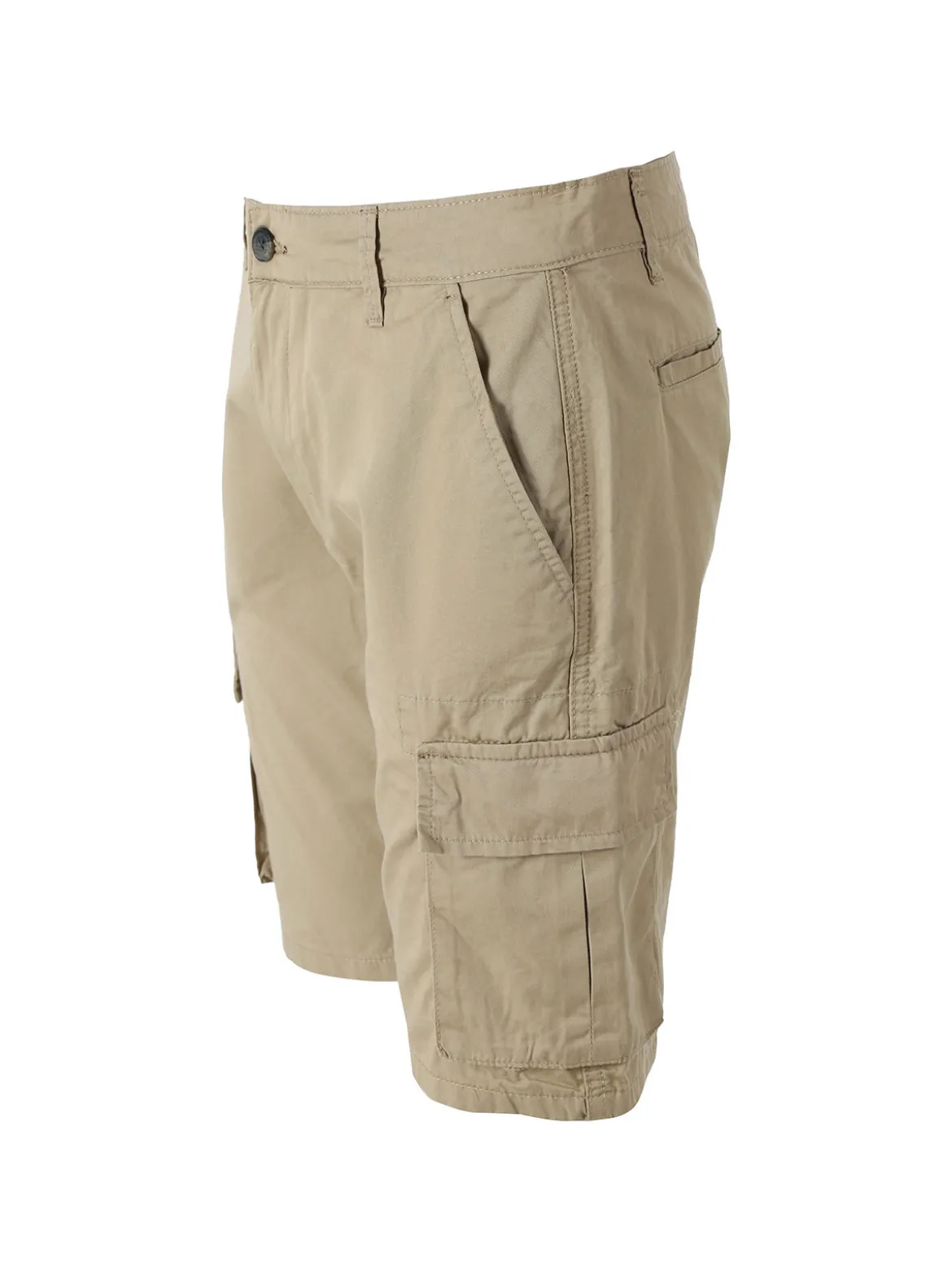 Johnny Looper Bermuda cargo da uomo in cotone - sabbia