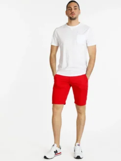 Johnny Looper Bermuda da uomo in cotone regular fit
