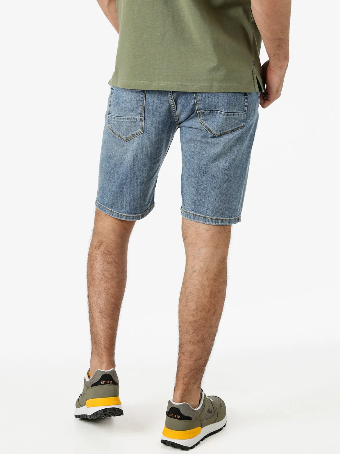 Johnny Looper Bermuda da uomo in jeans - jeans