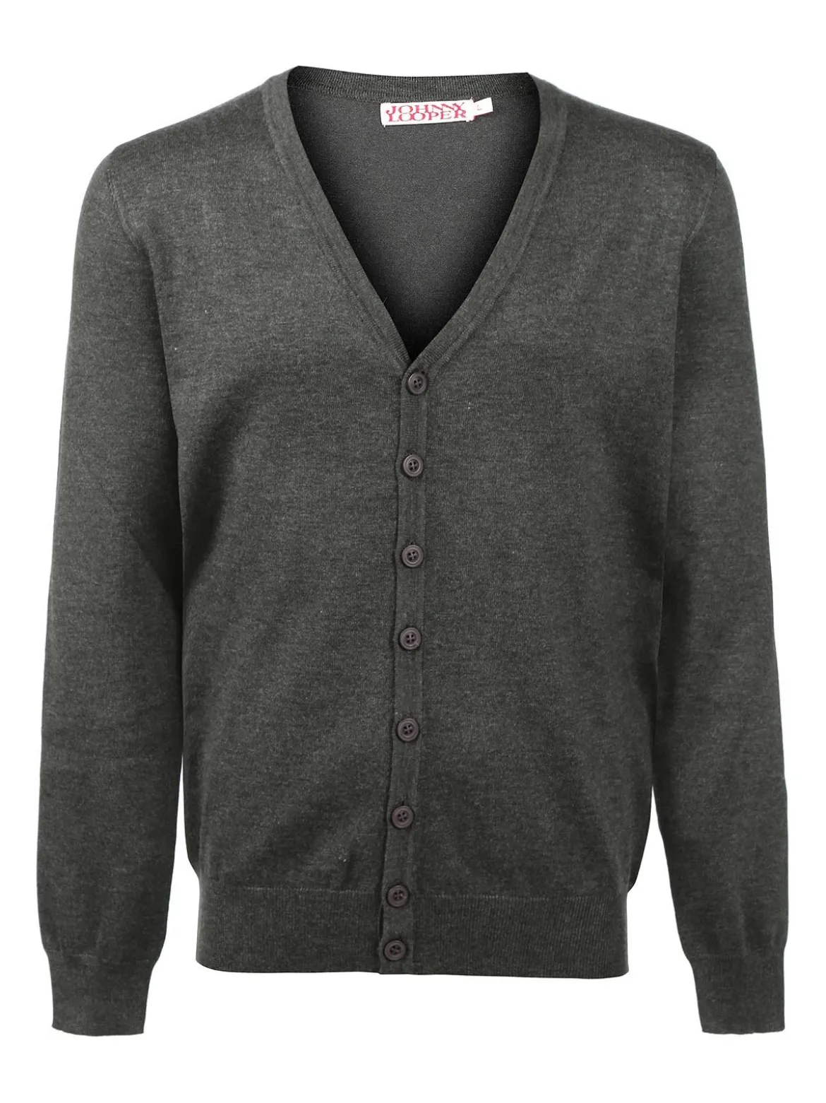 Johnny Looper Cardigan uomo in maglia con bottoni