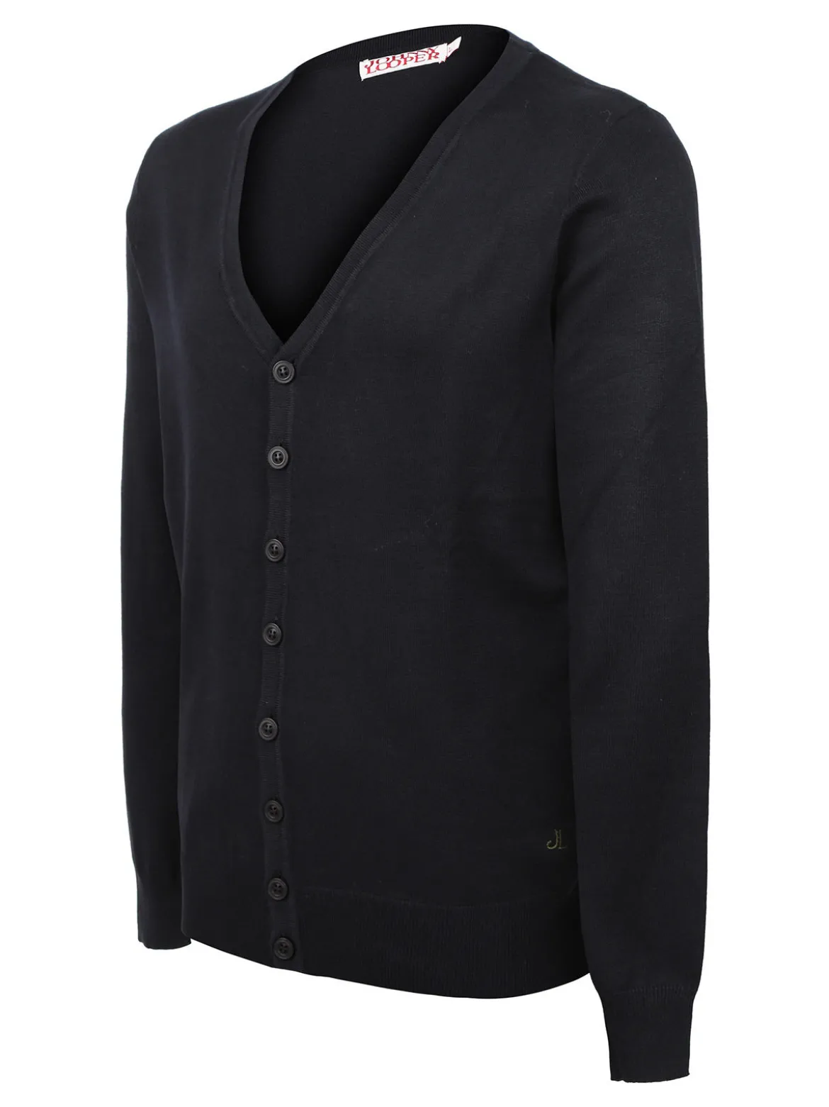 Johnny Looper Cardigan uomo in maglia con bottoni