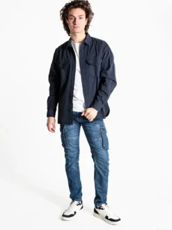 Johnny Looper Jeans cargo da uomo regular fit