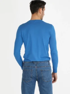 Johnny Looper Maglia girocollo da uomo in cotone