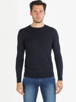 Johnny Looper Maglia girocollo da uomo in cotone