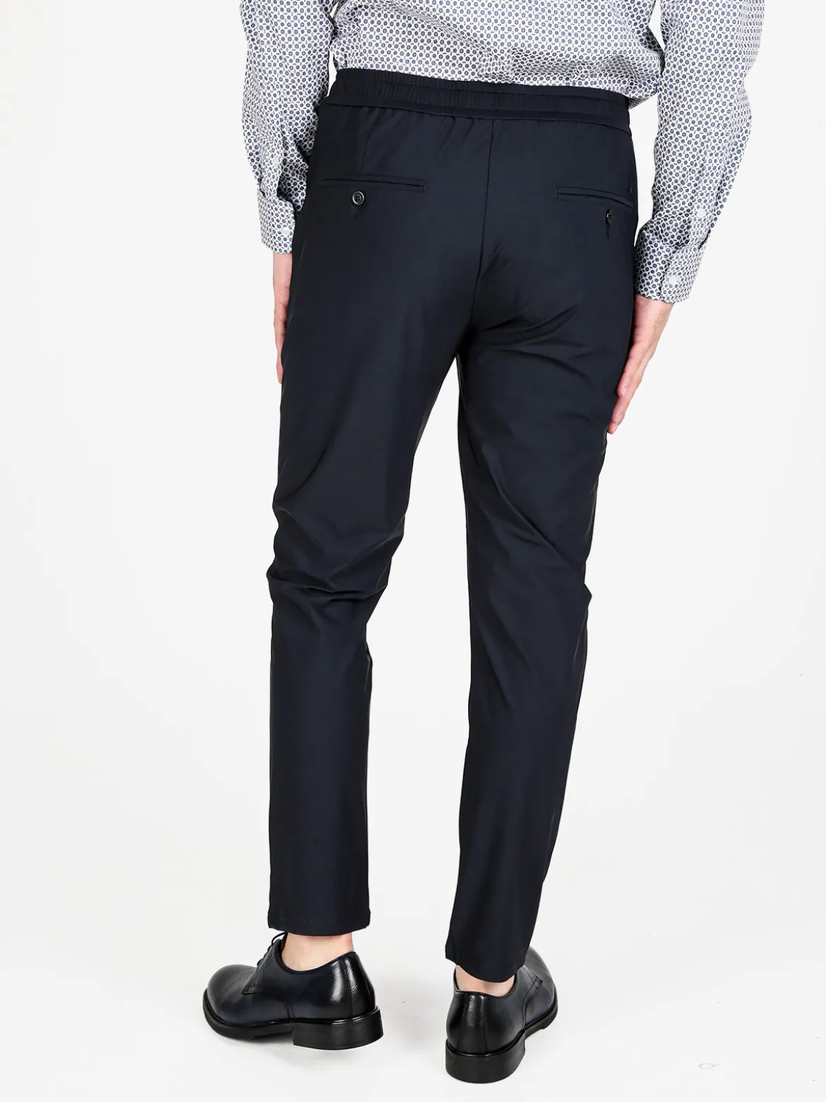 Johnny Looper Pantaloni casual da uomo con coulisse in tessuto tecnico