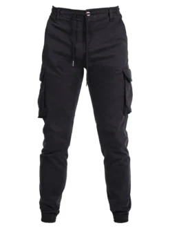 Johnny Looper Pantaloni da uomo con tasconi laterali e coulisse