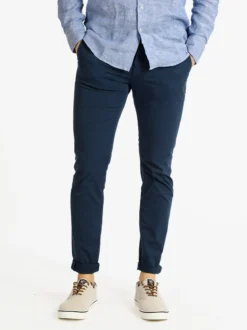 Johnny Looper Pantaloni da uomo in cotone slim fit