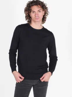 Johnny Looper Pullover girocollo da uomo in maglia