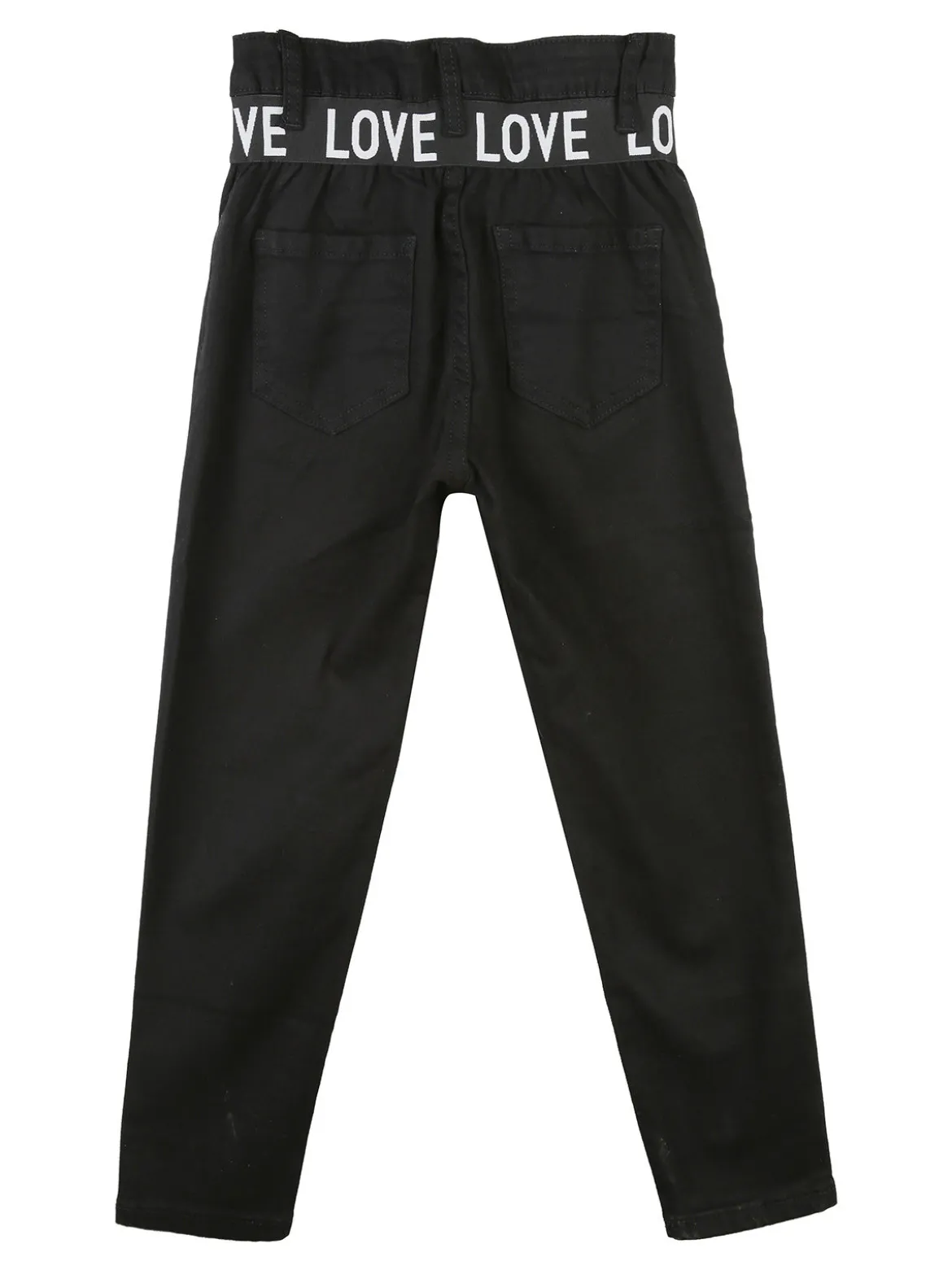J Y Jeans da bambina a vita alta