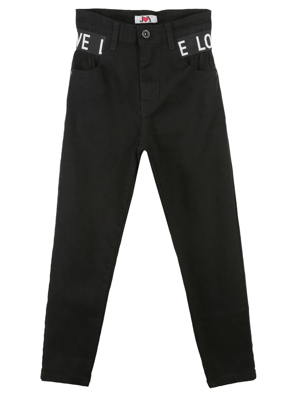 J Y Jeans da bambina a vita alta