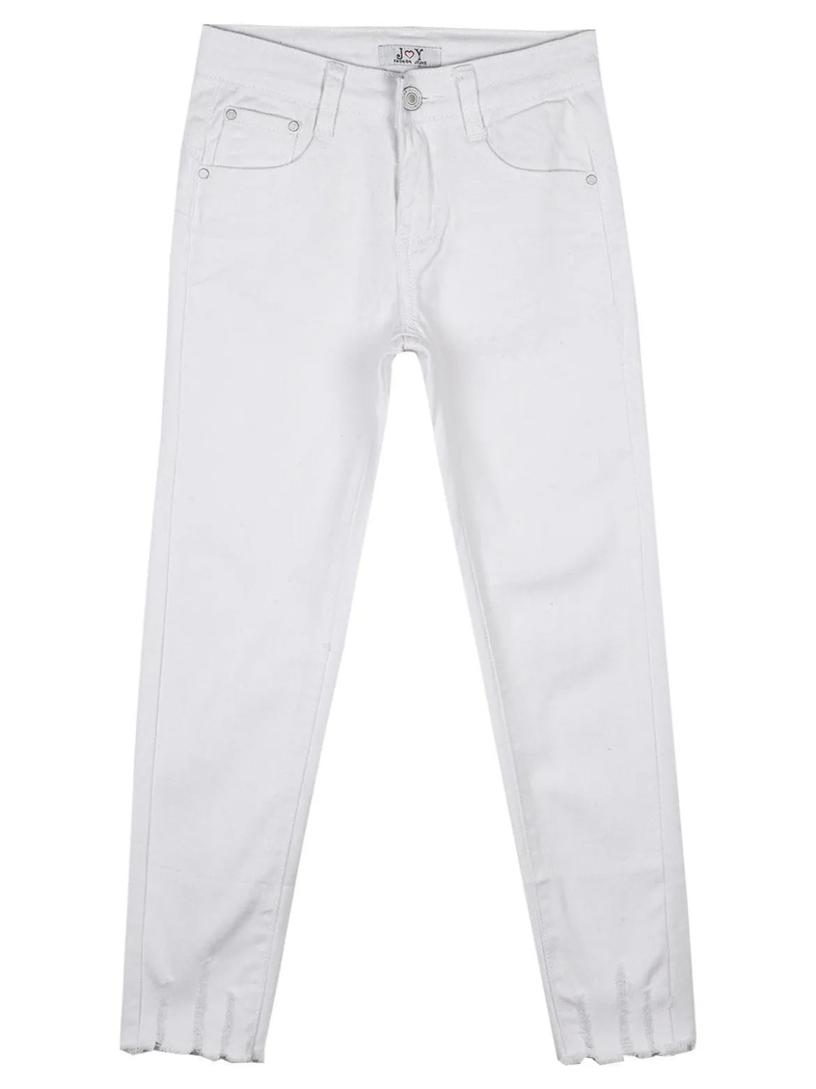 J Y Pantaloni bianchi push up