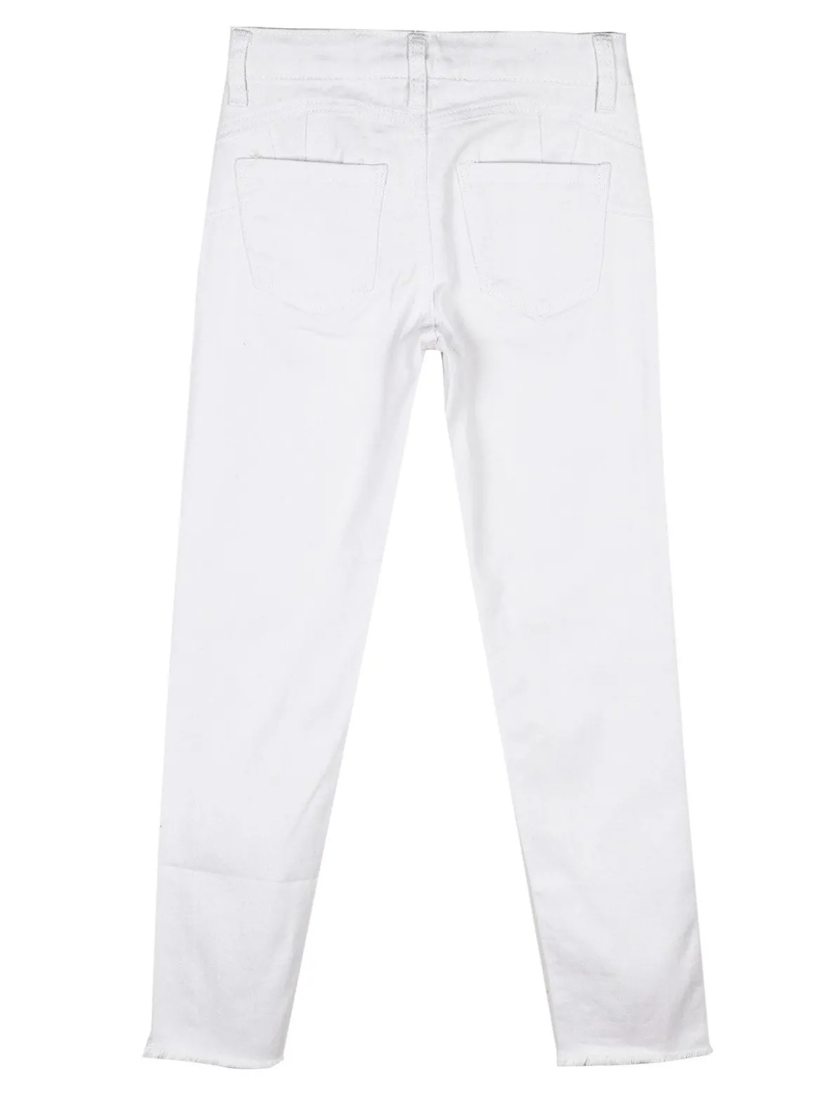 J Y Pantaloni bianchi push up