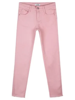J Y Pantaloni di cotone rosa