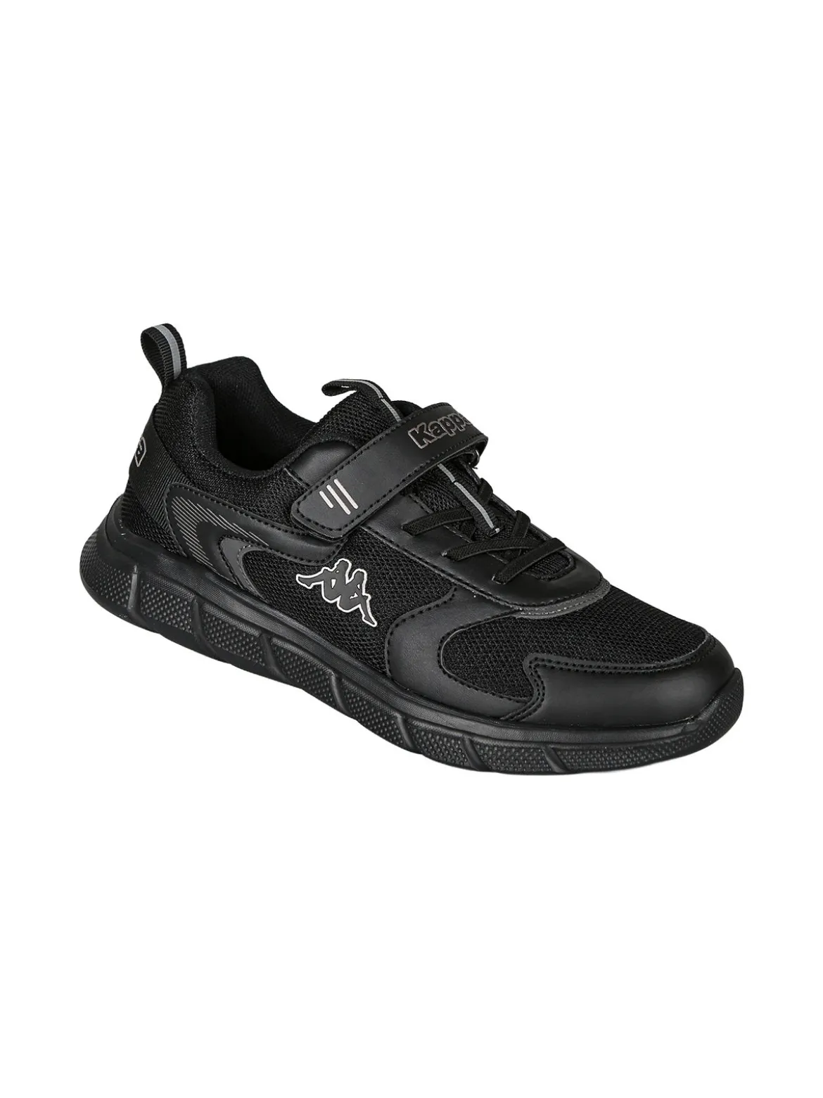 Kappa BREEZE Sneakers sportive da ragazzo con cinturino a strappo - nero