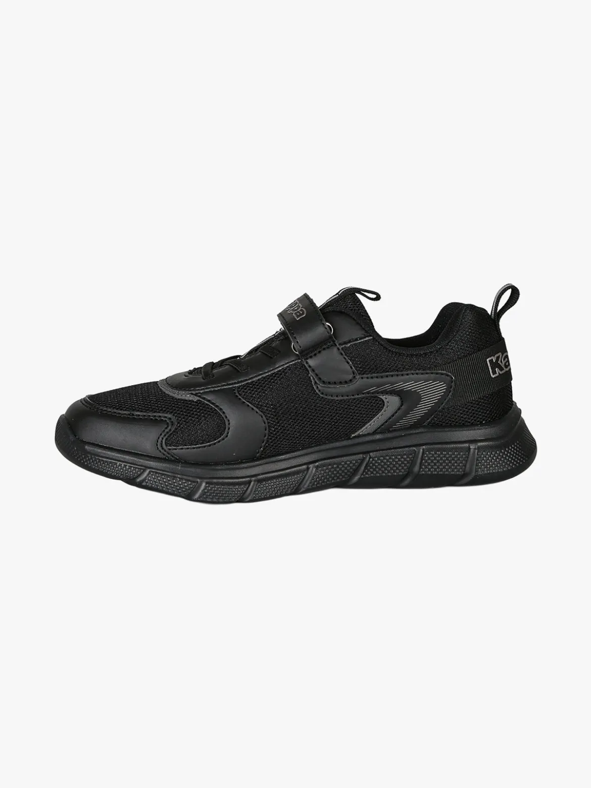Kappa BREEZE Sneakers sportive da ragazzo con cinturino a strappo - nero