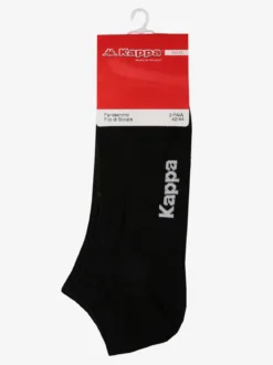 Kappa Calze corte in cotone filo di scozia 3 pezzi