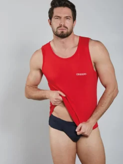 Kappa Canotta intima girocollo da uomo in cotone