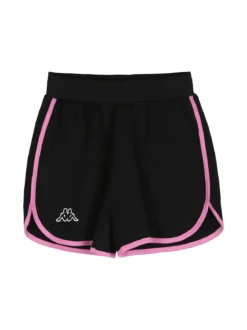 Kappa Completo corto da bambina con t-shirt cropped e shorts - rosa