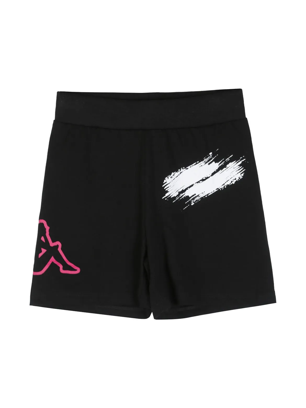 Kappa Completo corto da bambina in cotone con t-shirt e shorts - turchese
